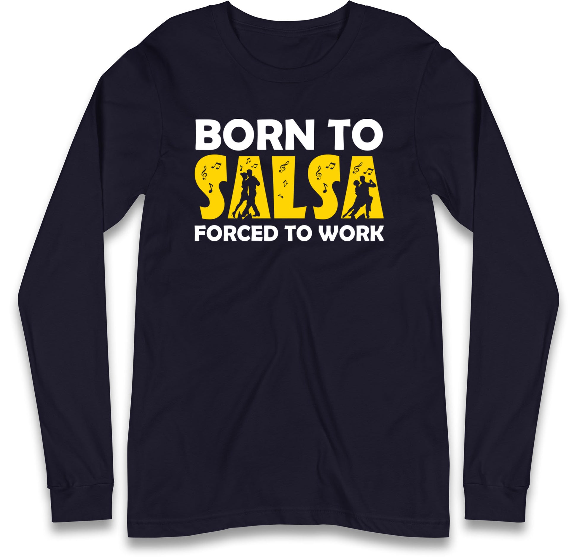 salsa dancing long sleeve t shirt