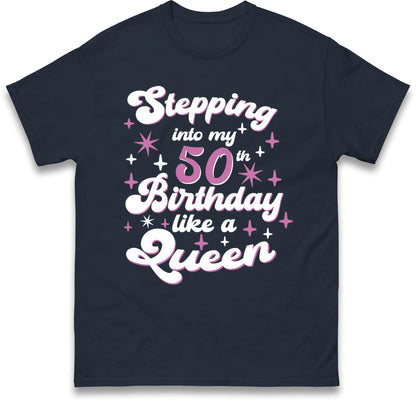 50th Birthday T Shirt for Women