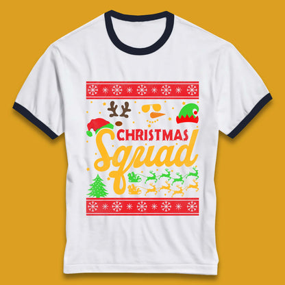 Christmas Squad Ringer T-Shirt