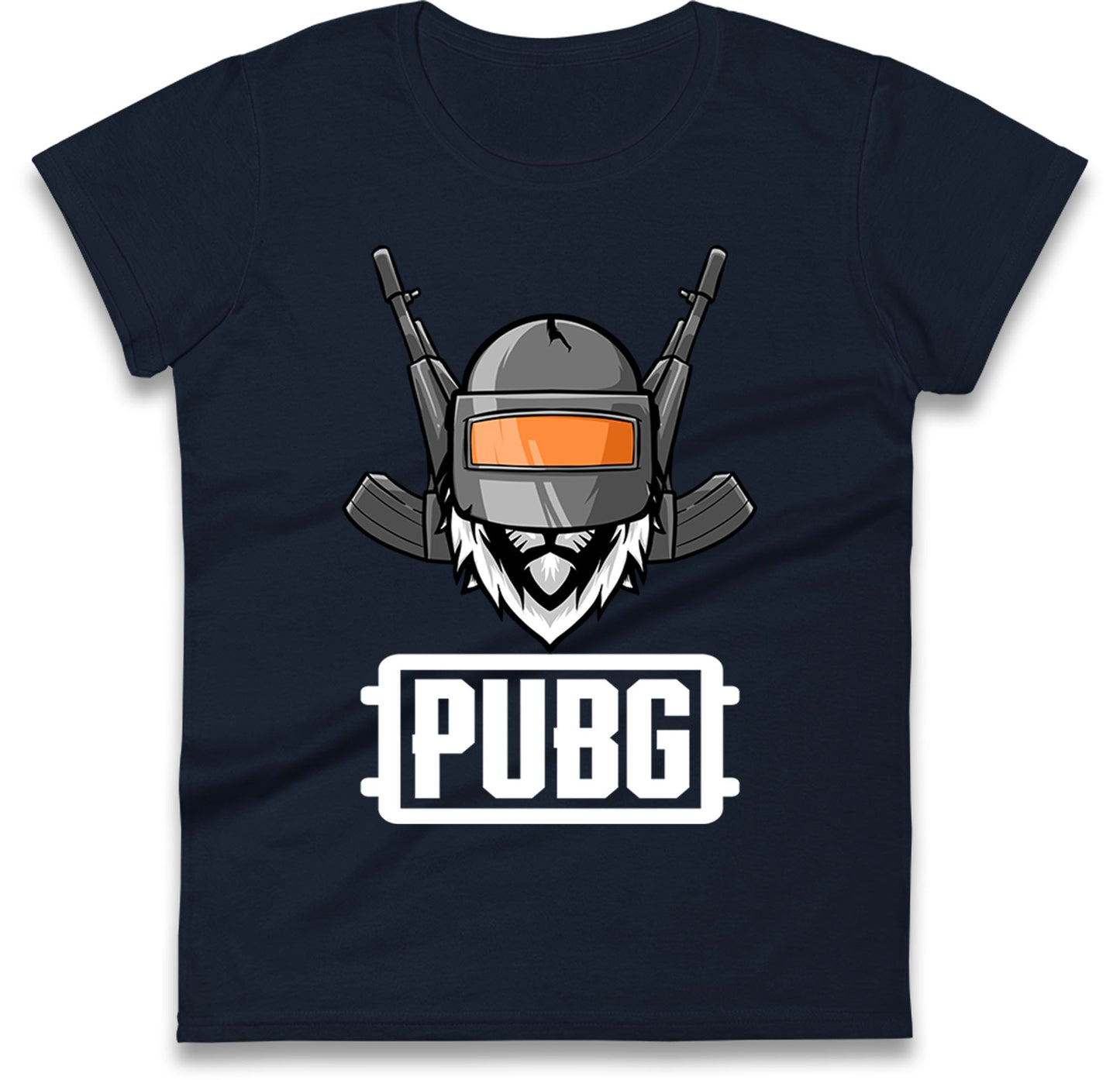 Pubg Helmet Ladies T Shirt