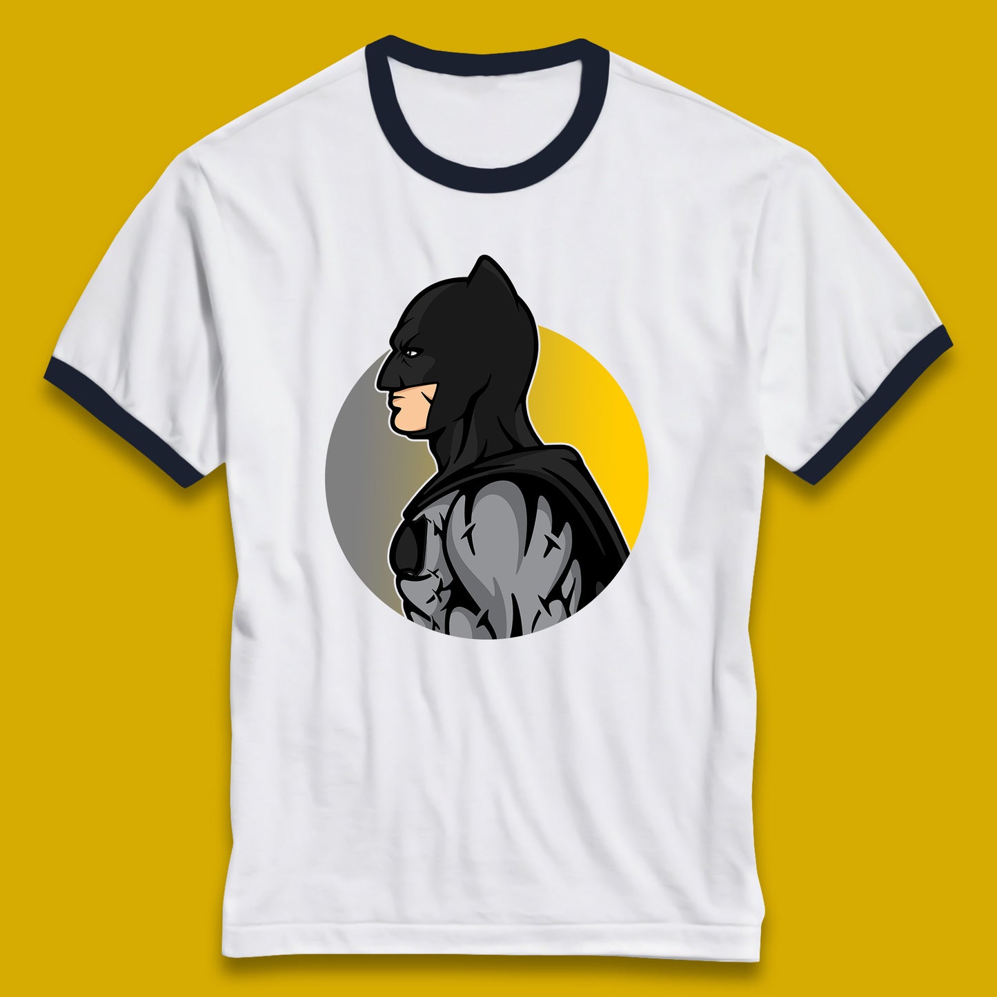 Batman Superhero Fictional Character DC Comics Batman Comic Book Character Ringer T Shirt