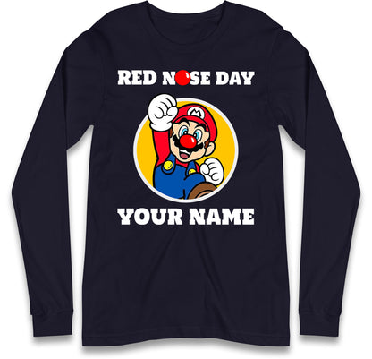 super mario long sleeve t shirt