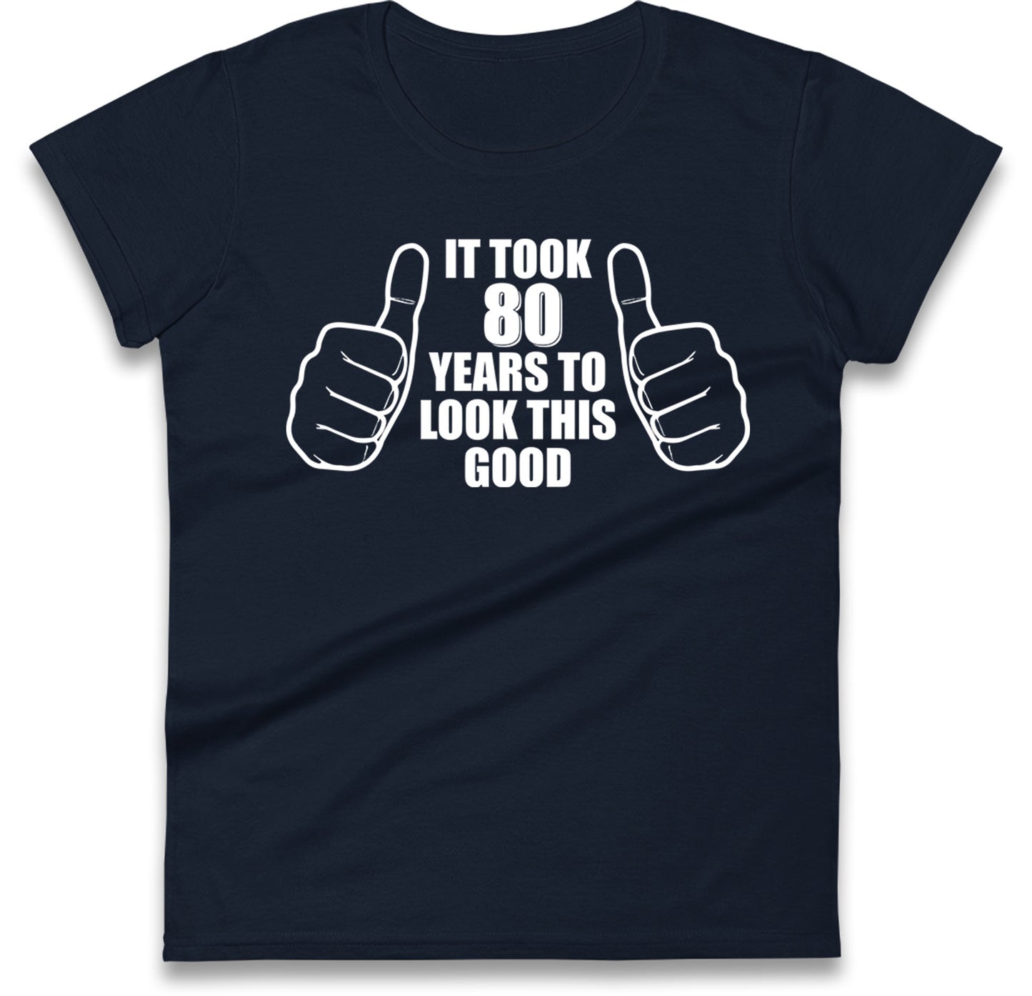 80th Birthday Womens T Shirt
