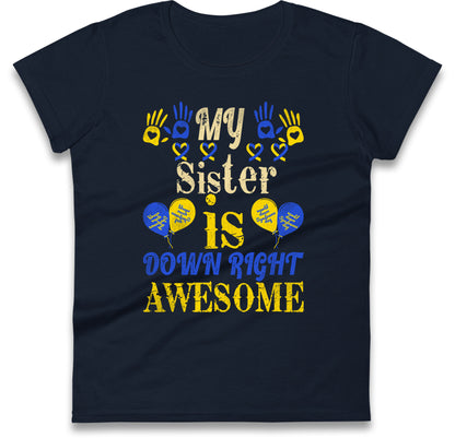 world down syndrome day womens t shirt