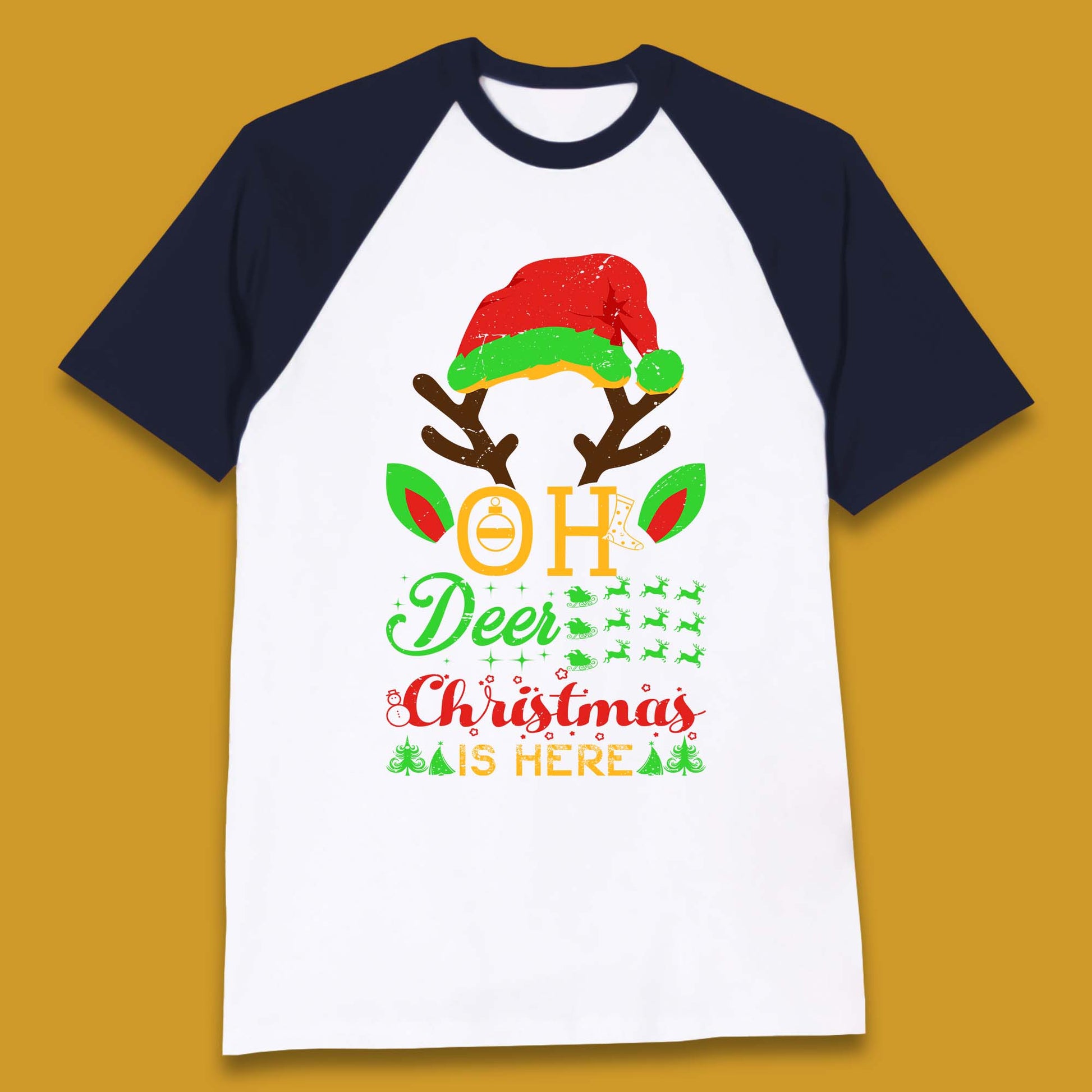 oh deer christmas is here tee