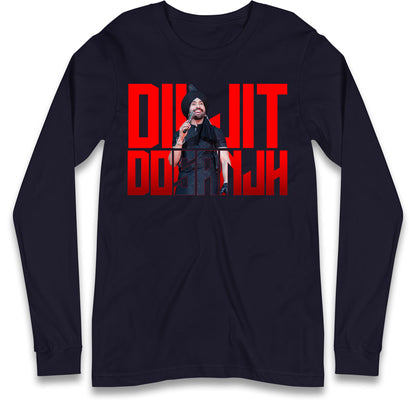 Diljit Concert Long Sleeve T Shirt