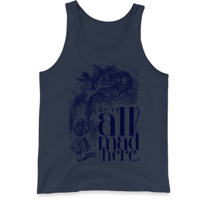 Alice And Cheshire Cat Tank Top