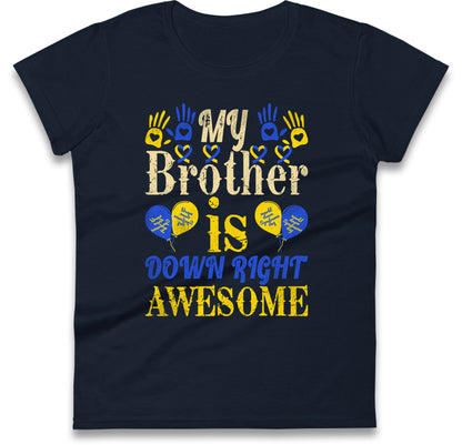 world down syndrome day womens t shirt