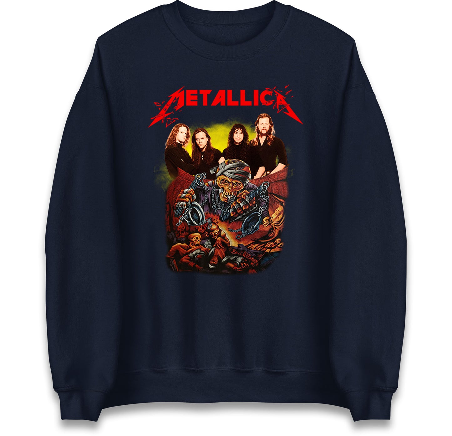 Metallica Skelington Jumper