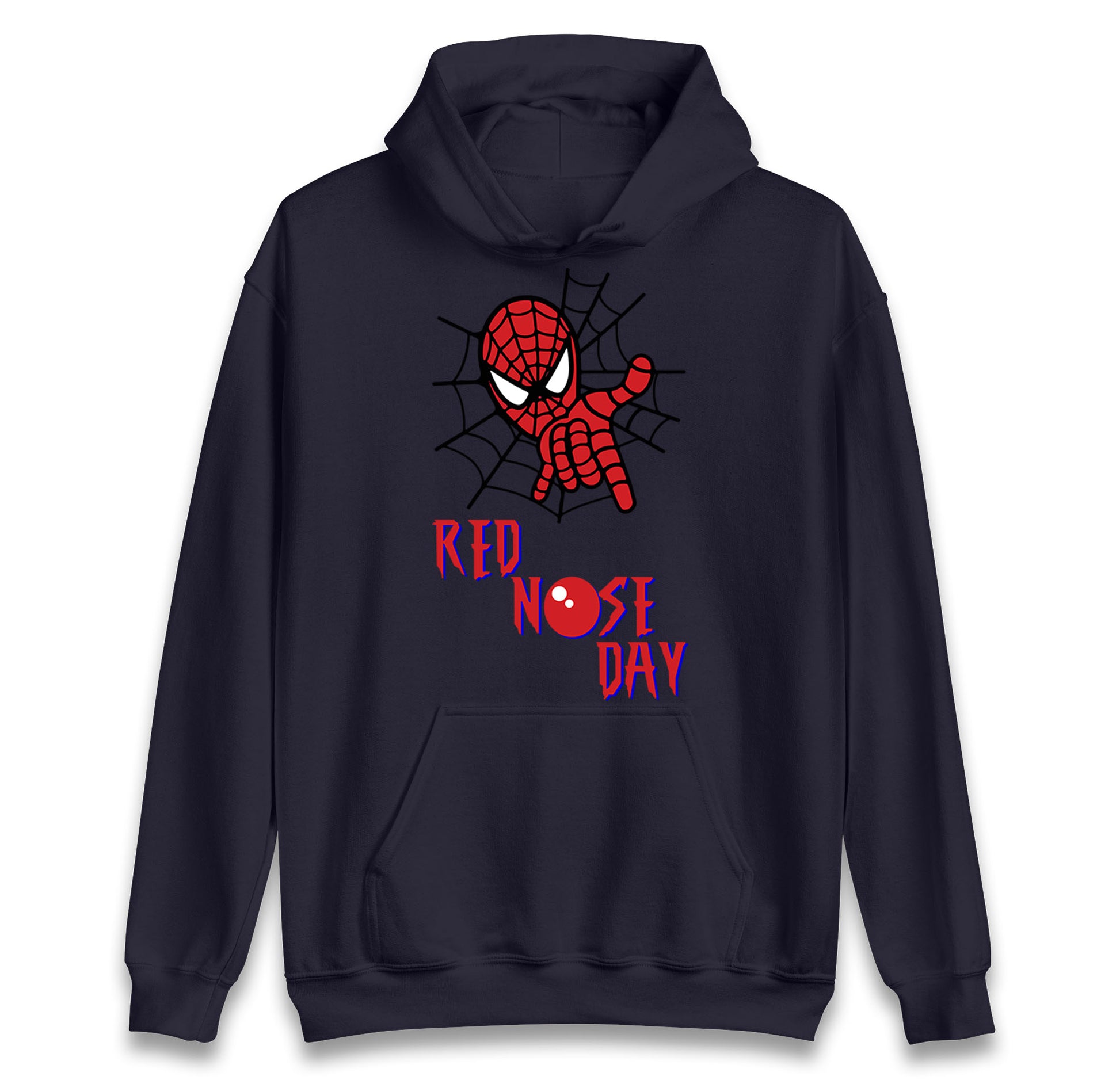 Spider Man Red Nose Day Hoodie