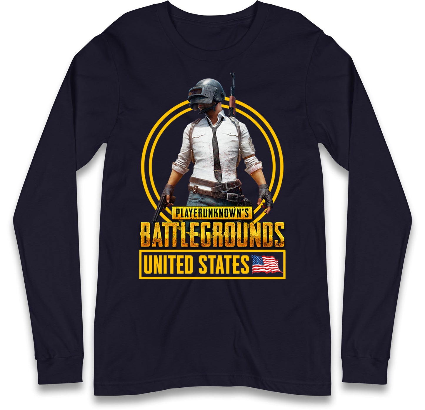 Player Unknown Battleground Long Sleeve T Shirt