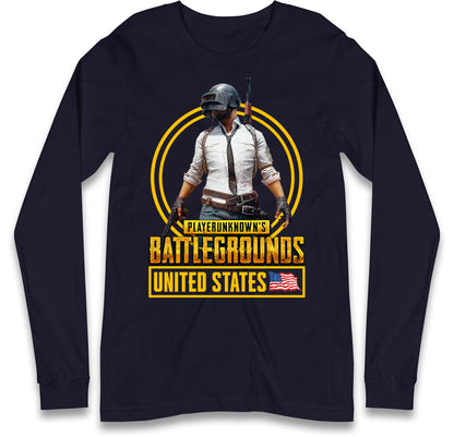 Player Unknown Battleground Long Sleeve T Shirt