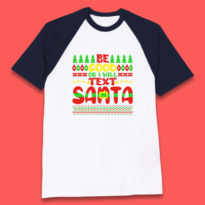christmas baseball t shirt