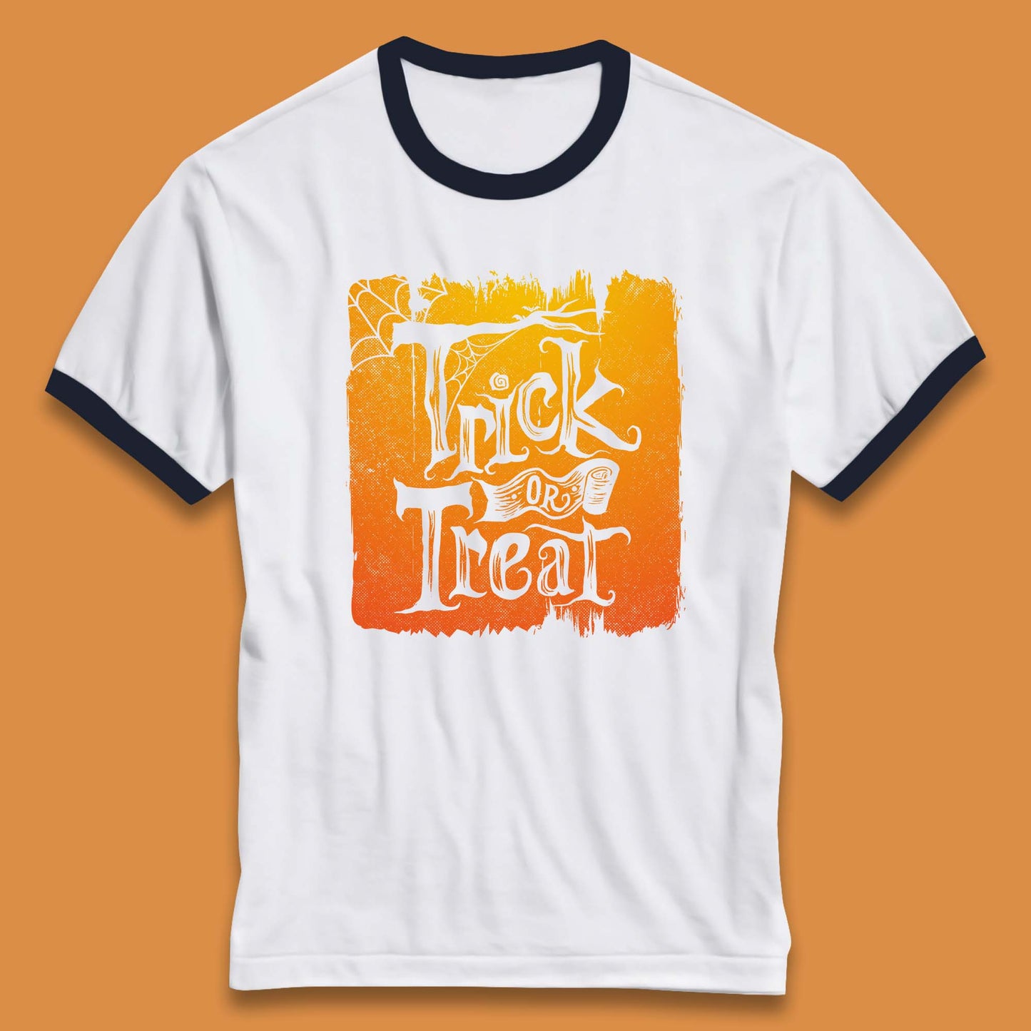 Trick Or Treat Happy Halloween Spooky Season Halloween Vibes Ringer T Shirt