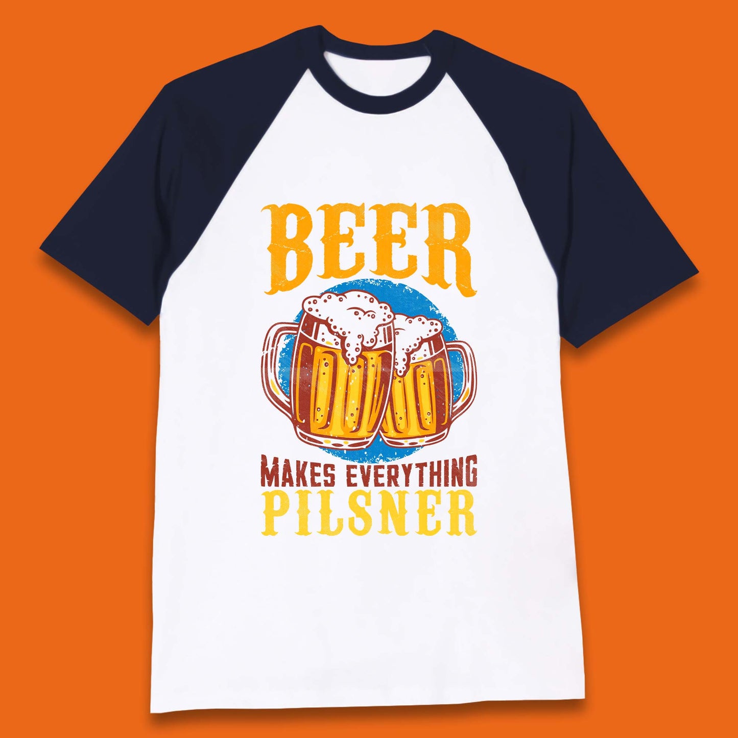 Pilsner Beer Baseball T-Shirt