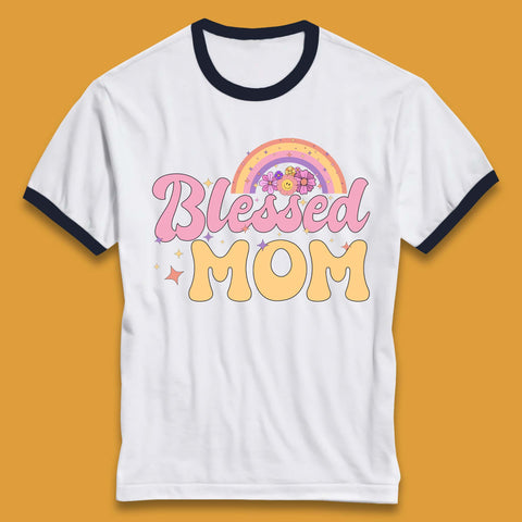 Blessed Mom Ringer T-Shirt