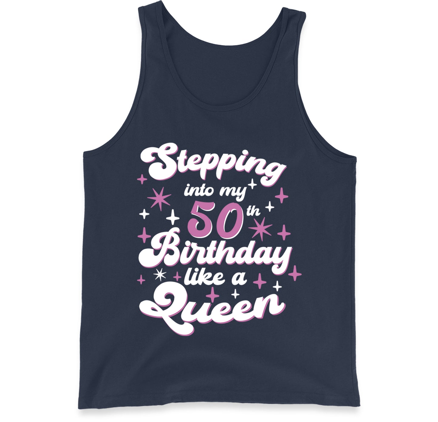 Queen 50th Birthday Tank Top