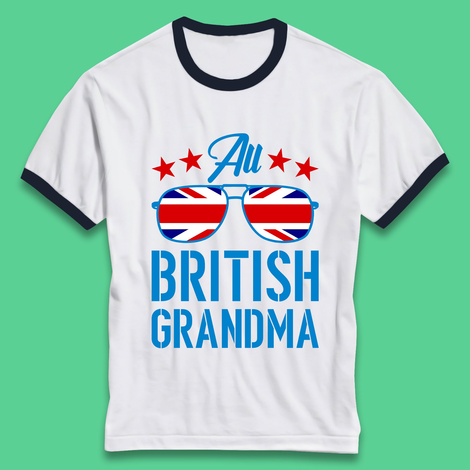 British Grandma Ringer T-Shirt