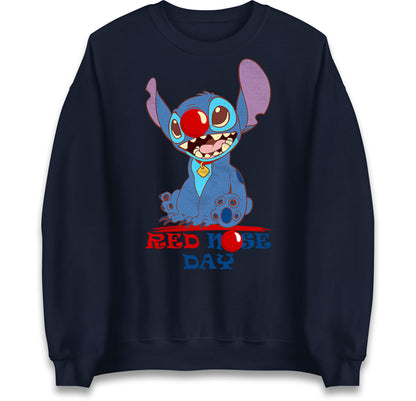 stitch red nose day jumper