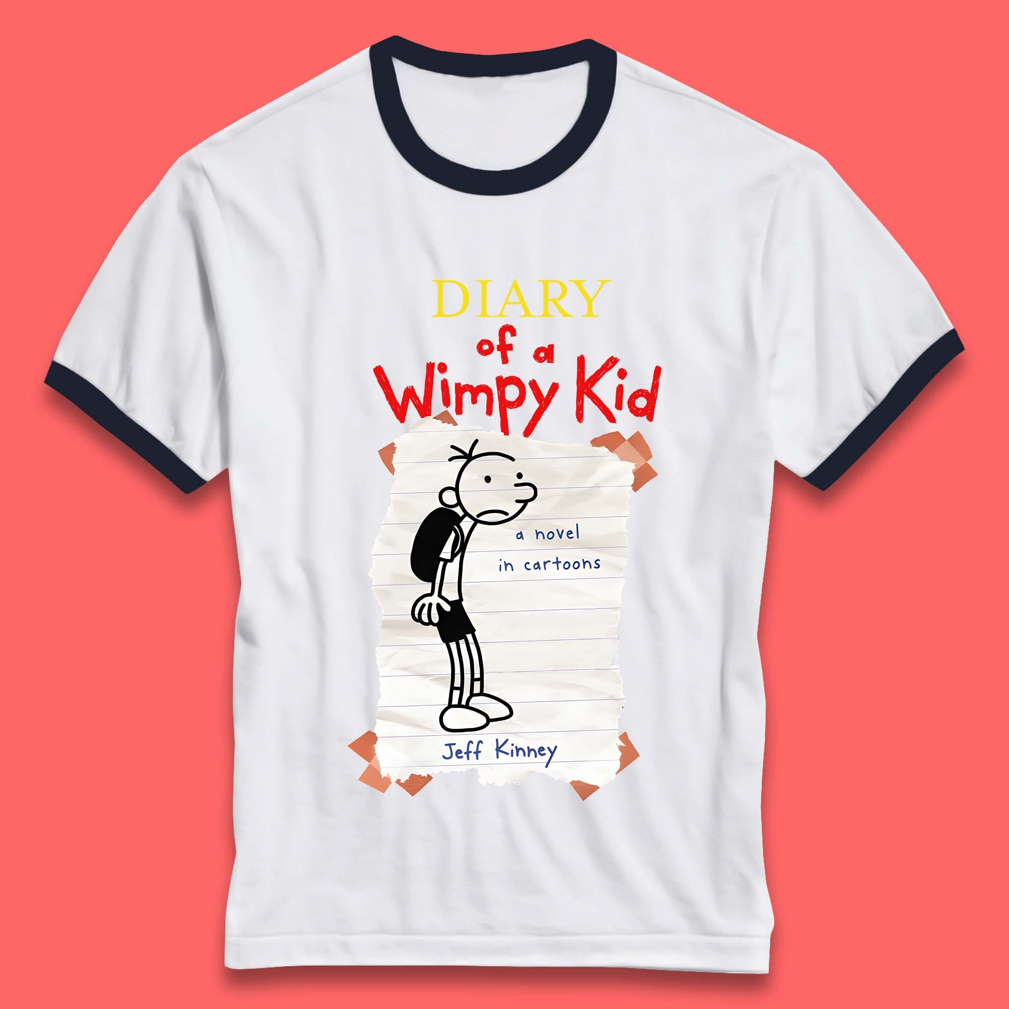 Diary Of A Wimpy Kid Book Day Ringer T-Shirt