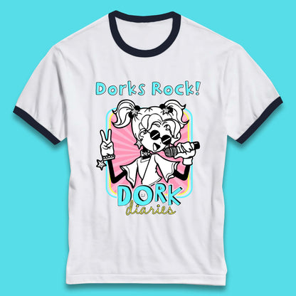 Dorks Rock Dork Diaries Ringer T-Shirt