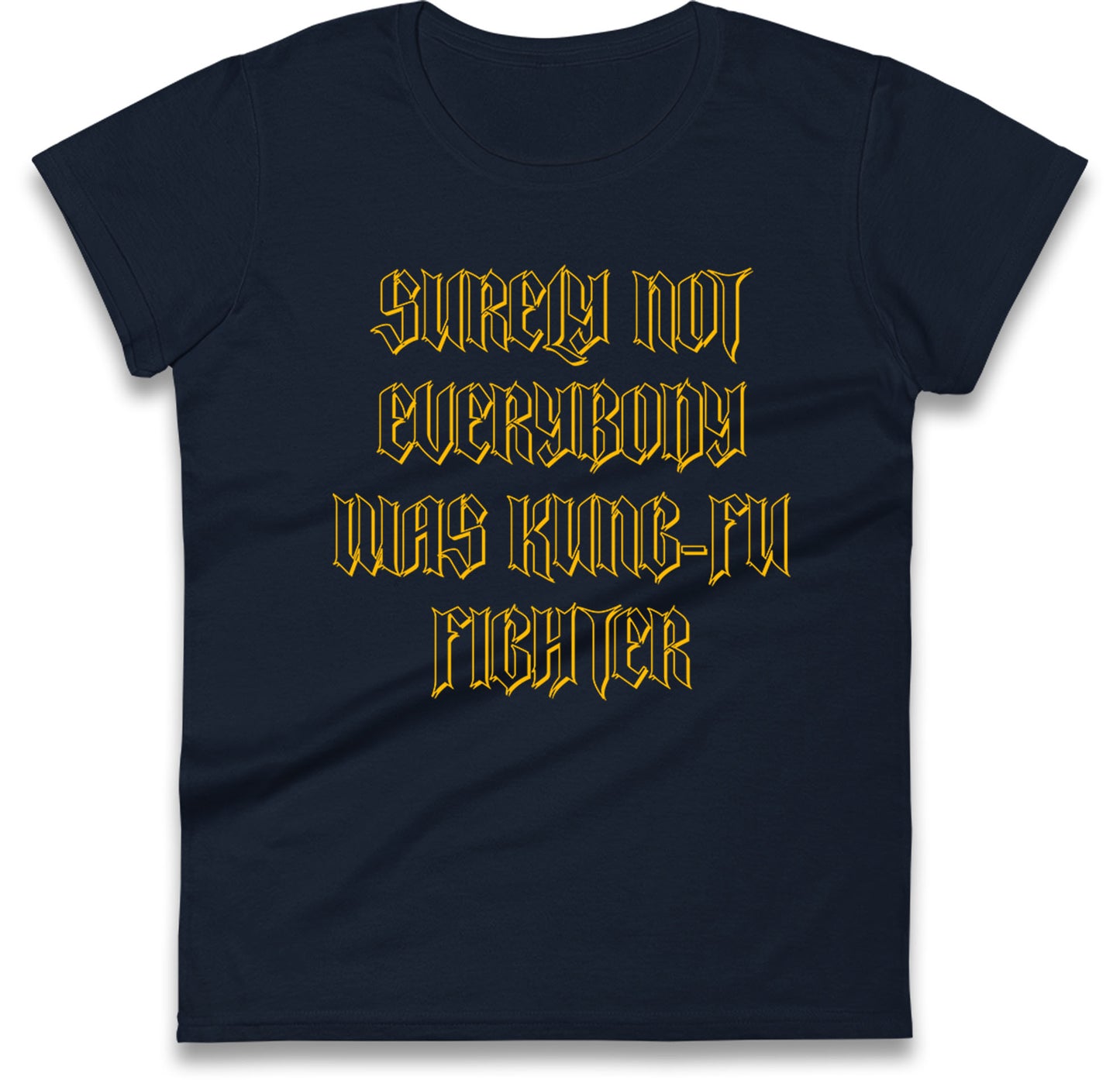 Kung Fu Fighter Womens T Shirt