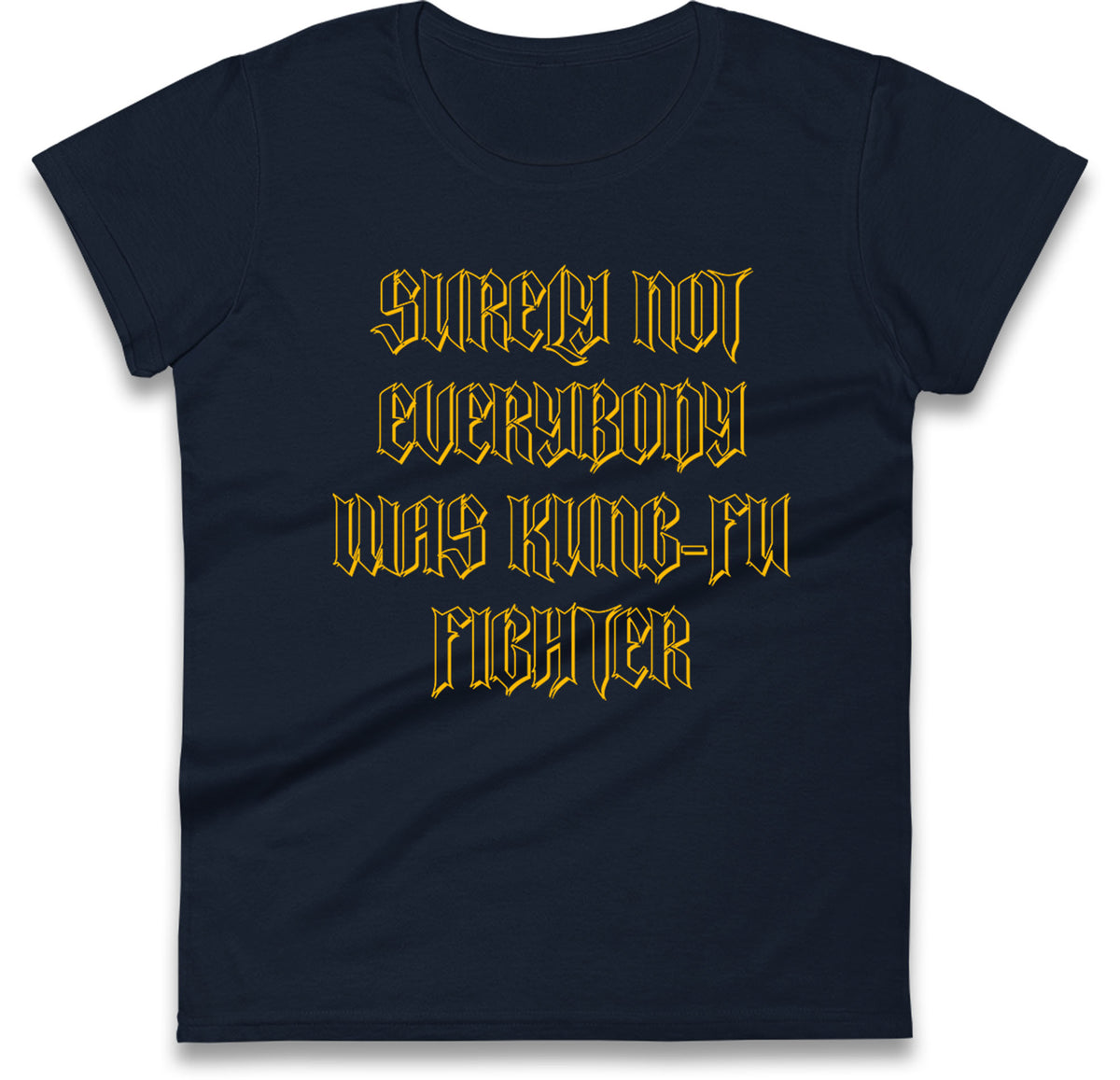 Kung Fu Fighter Womens T Shirt