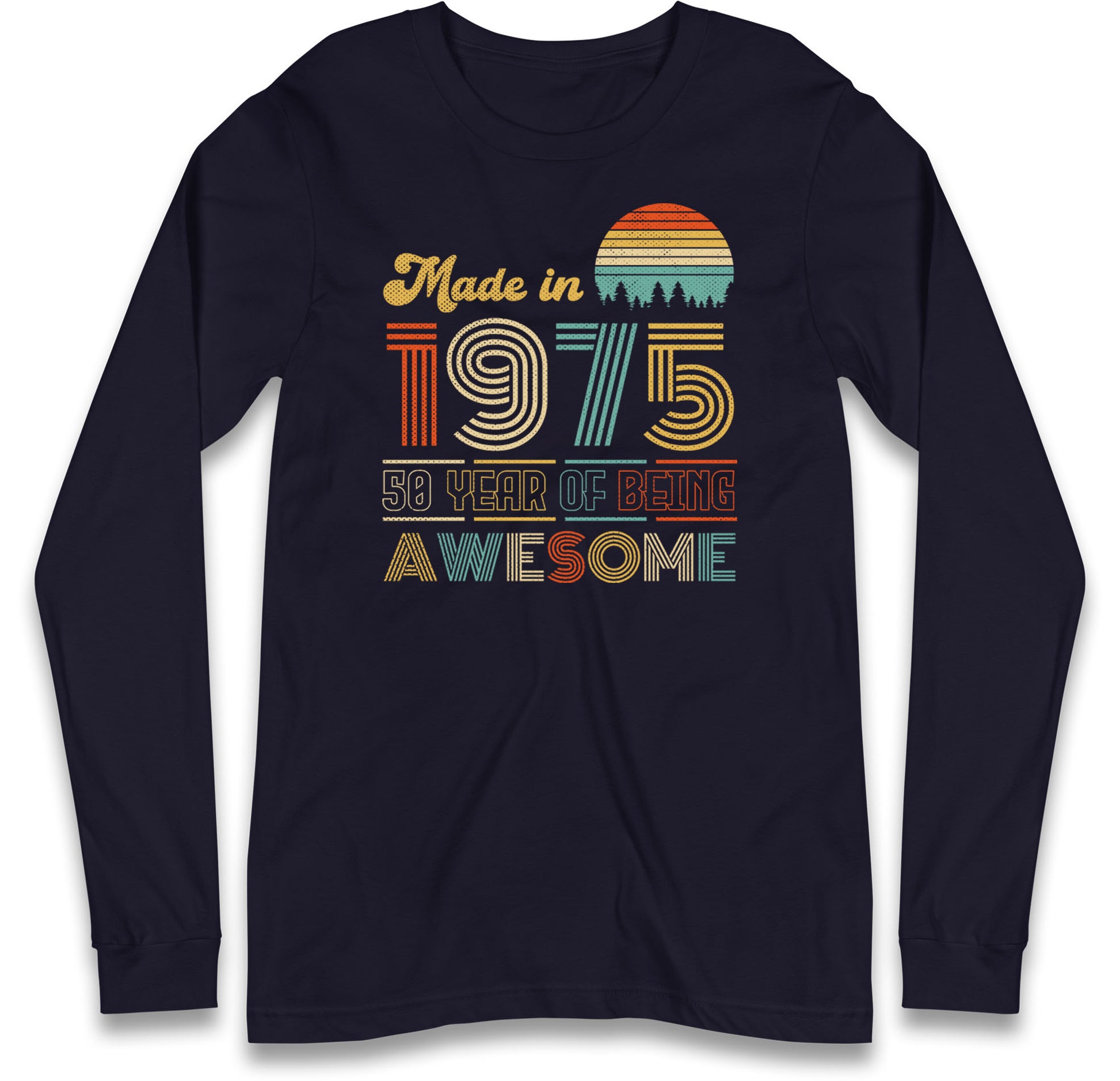 Vintage 50th Birthday Long Sleeve T Shirt
