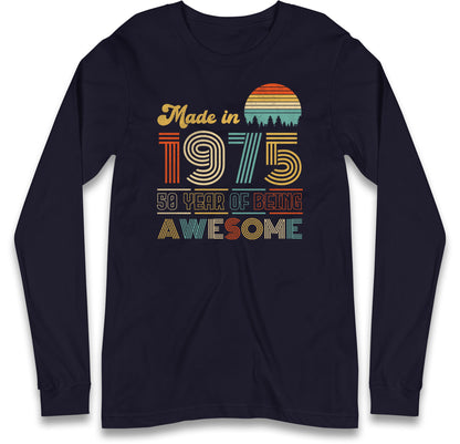 Vintage 50th Birthday Long Sleeve T Shirt