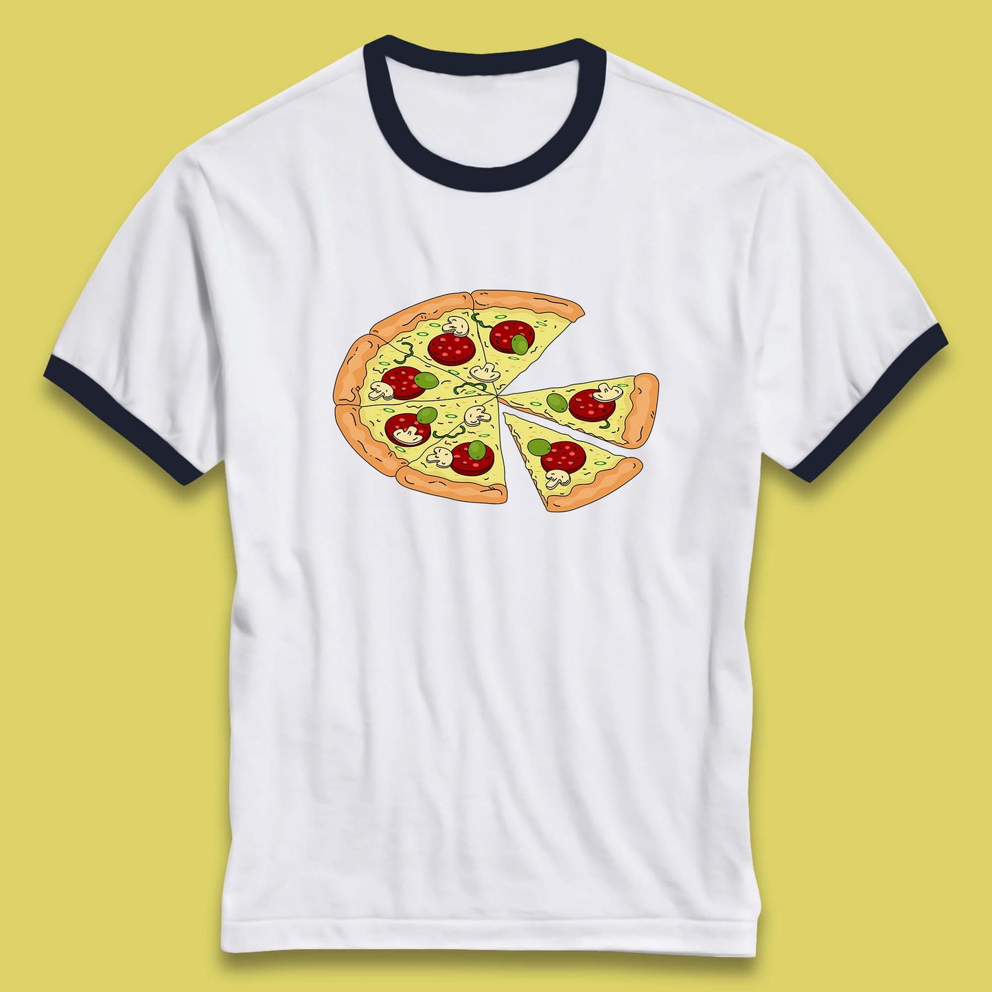 Italian Pizza Pizzaologist Pizza Lover Pizza Holic Pizza Addict Ringer T Shirt