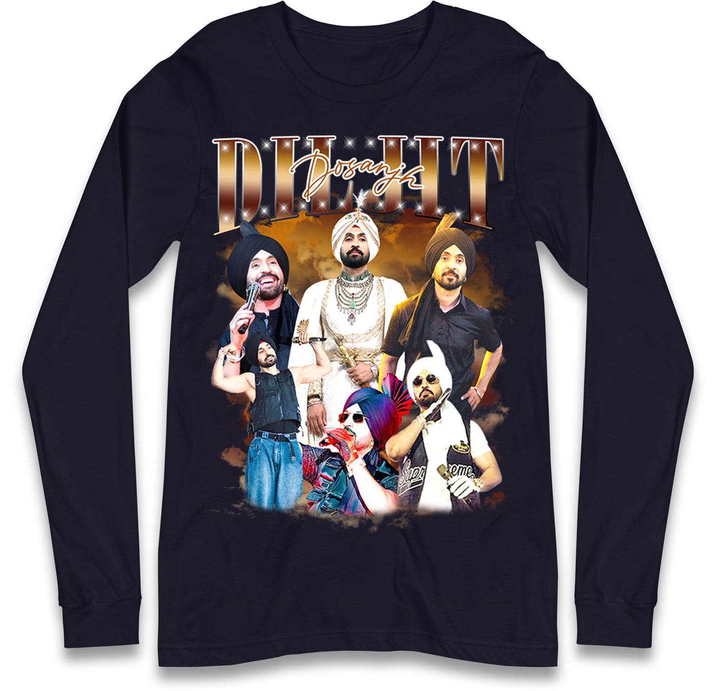 Diljit Dosanjh Long Sleeve T Shirt