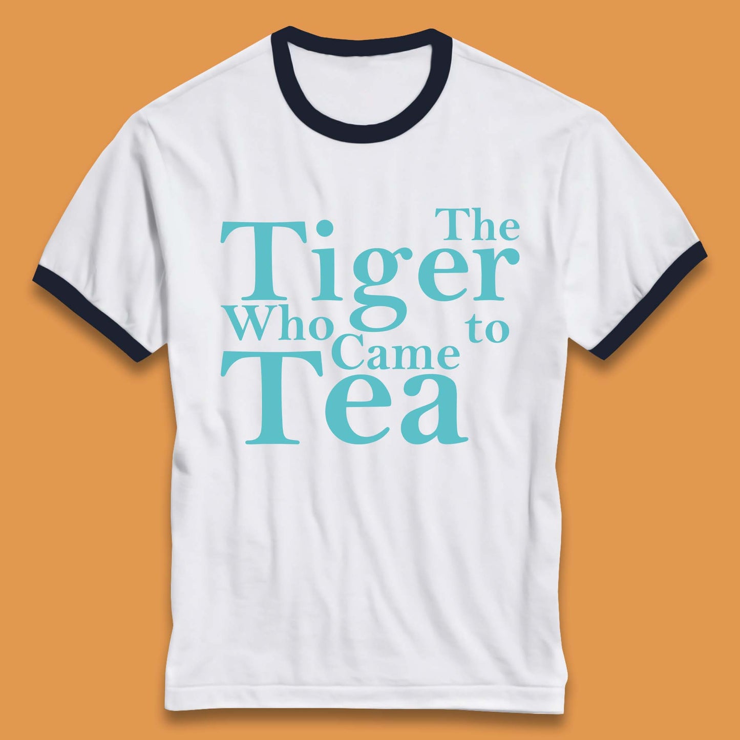 The Tiger Who Came To Tea Story Book Ringer T-Shirt