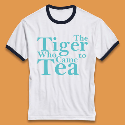 The Tiger Who Came To Tea Story Book Ringer T-Shirt