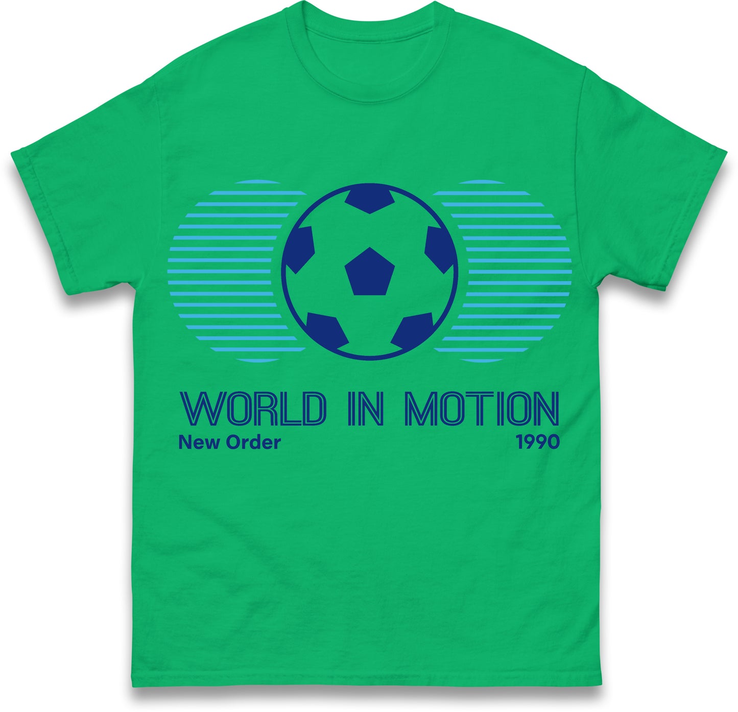 New Order World in Motion 1990 England Football Shirt