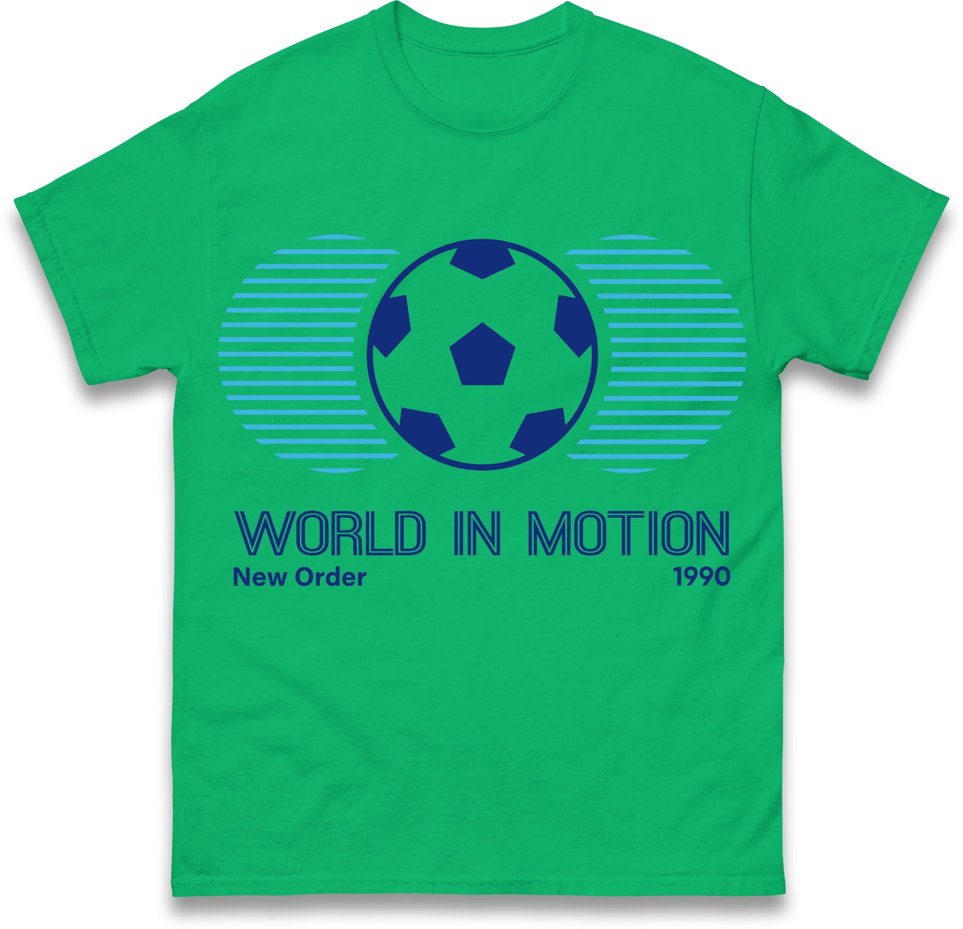 New Order World in Motion 1990 England Football Shirt