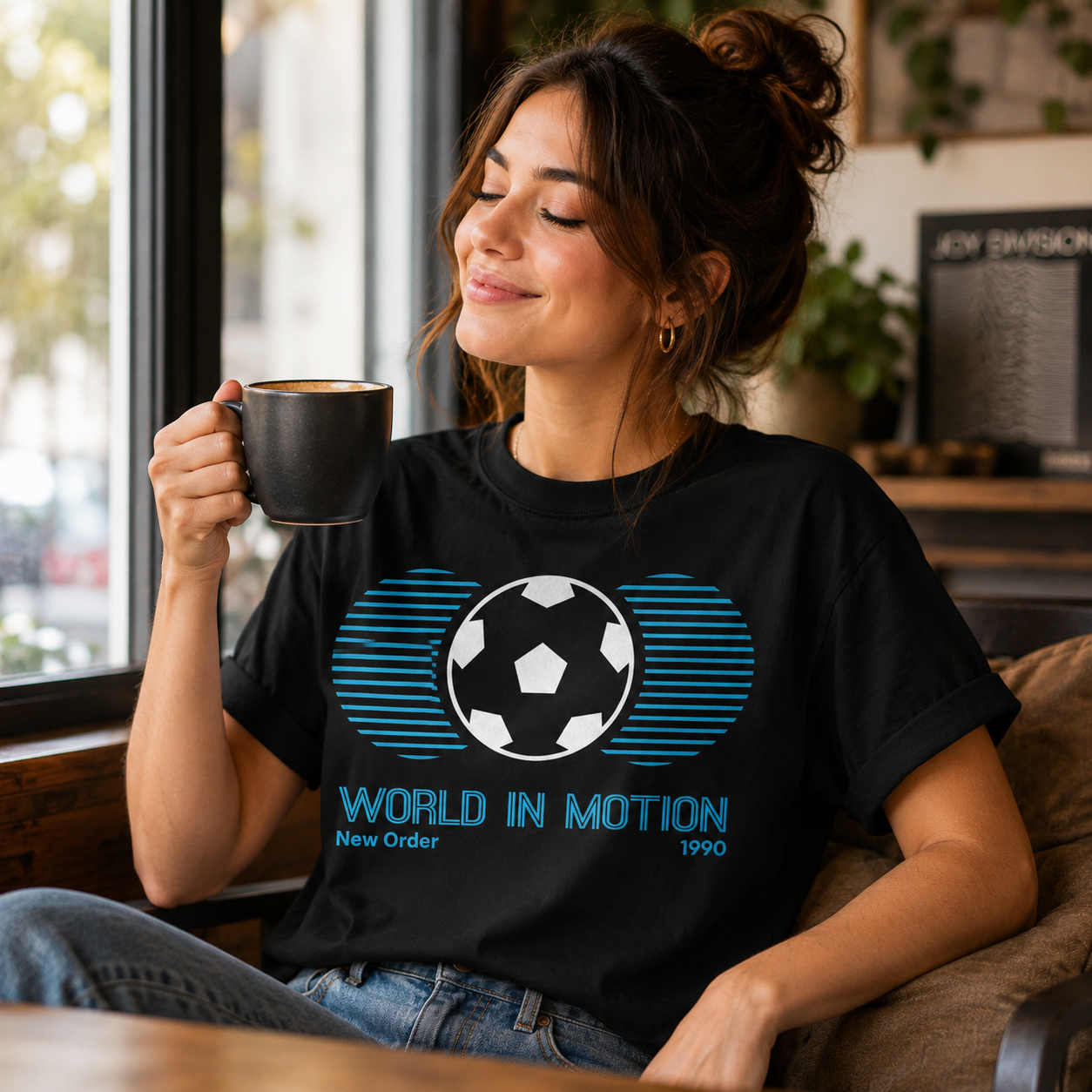 New Order World in Motion 1990 England Football Shirt