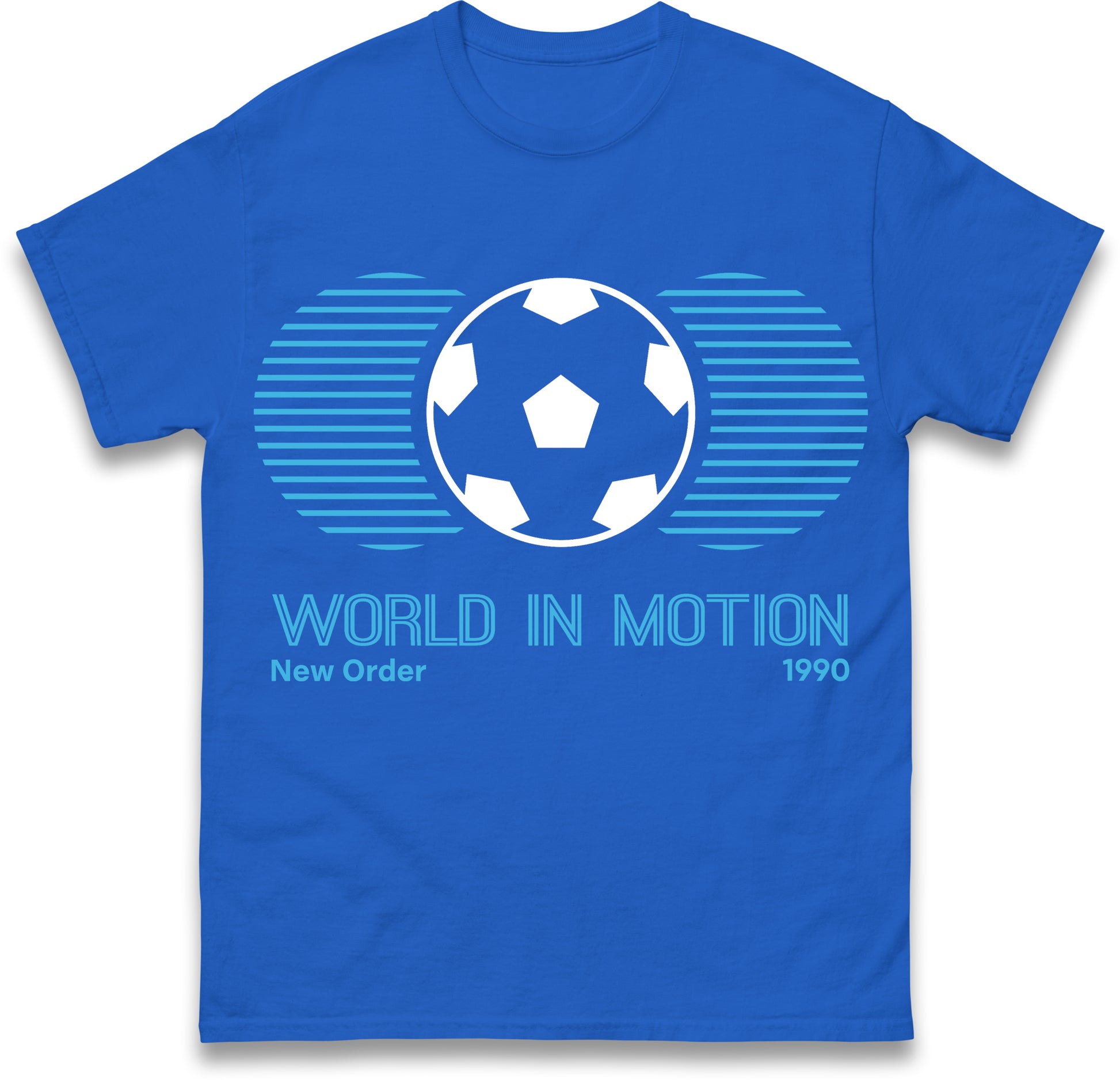 New Order World in Motion 1990 England Football Shirt