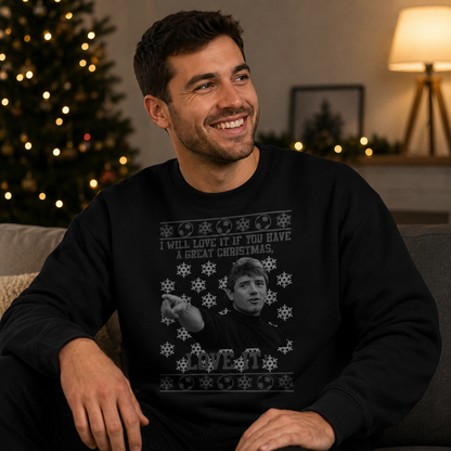 Newcastle United Christmas Jumper Mens
