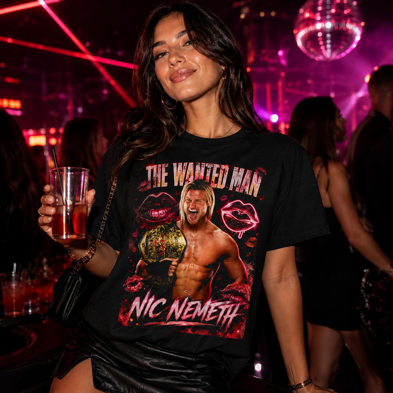 Nic Nemeth TNA Pro Wrestling Tee
