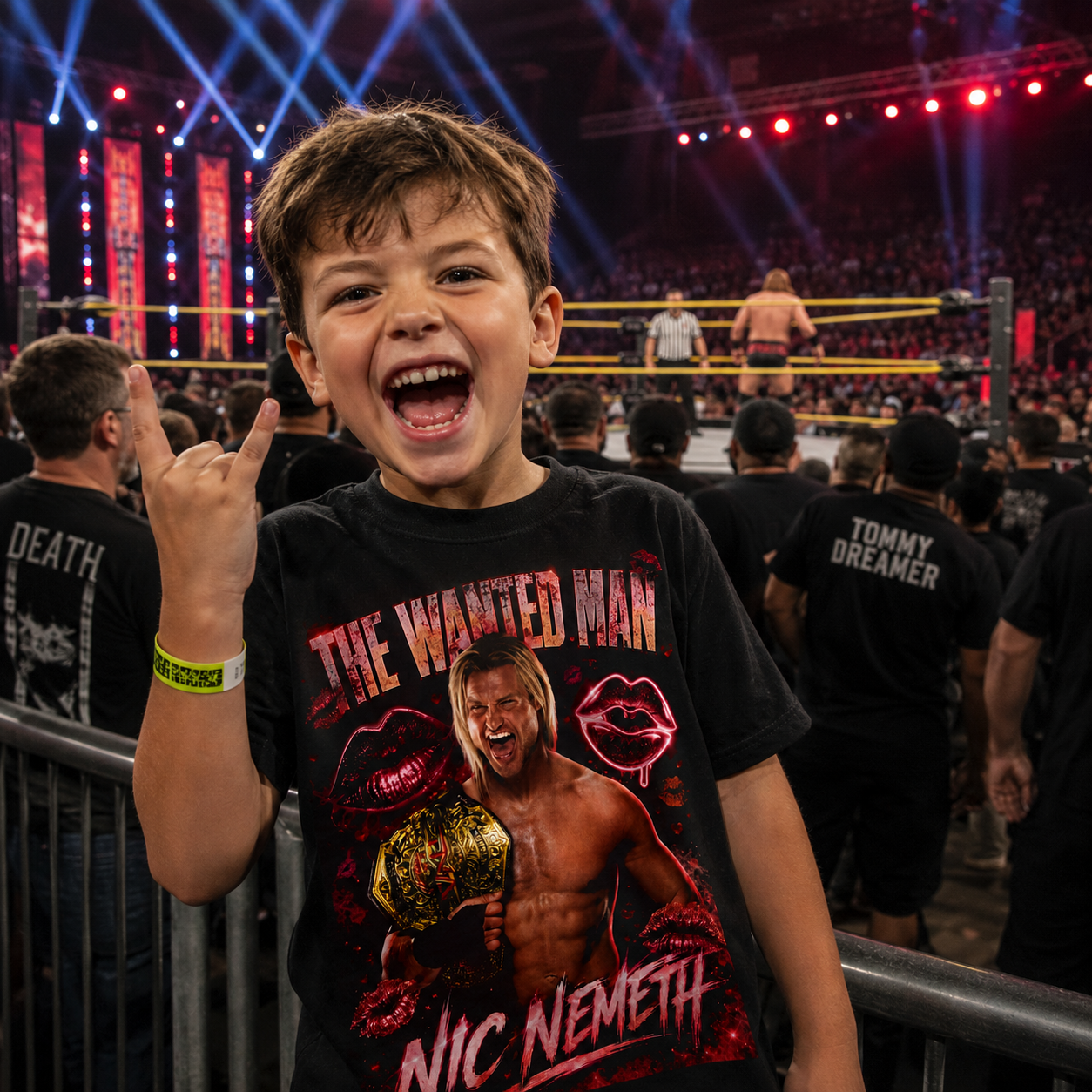 Nic Nemeth TNA Pro Wrestling Tee