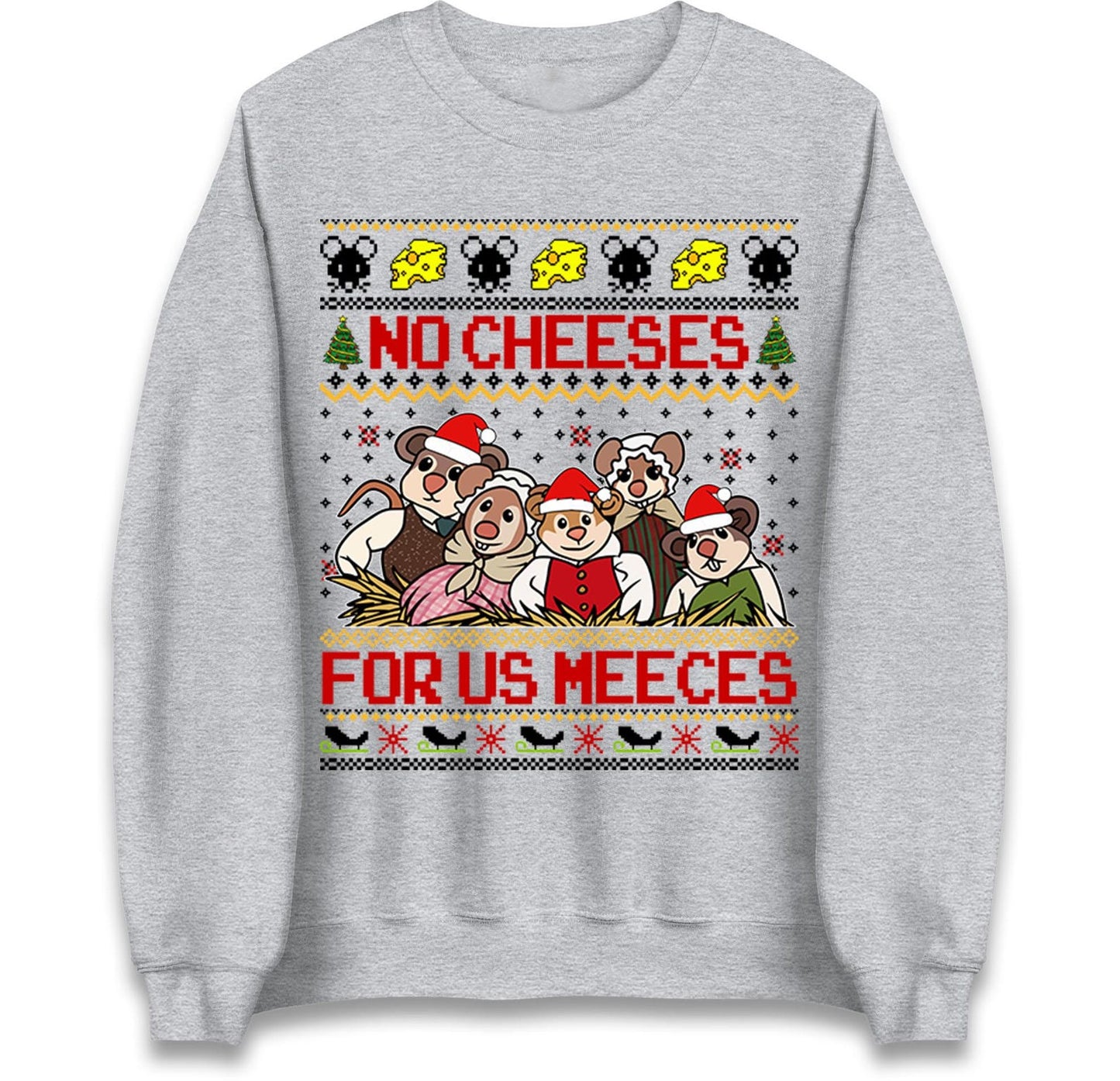 No Cheeses for us Meeces Jumper