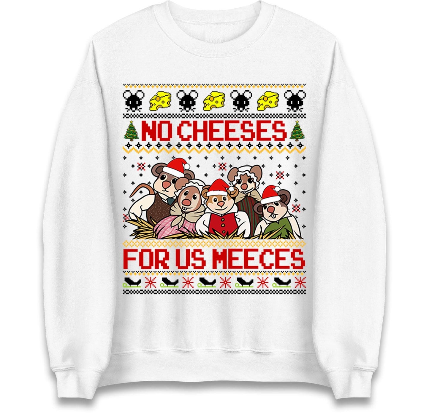 No Cheeses for us Meeces Jumper