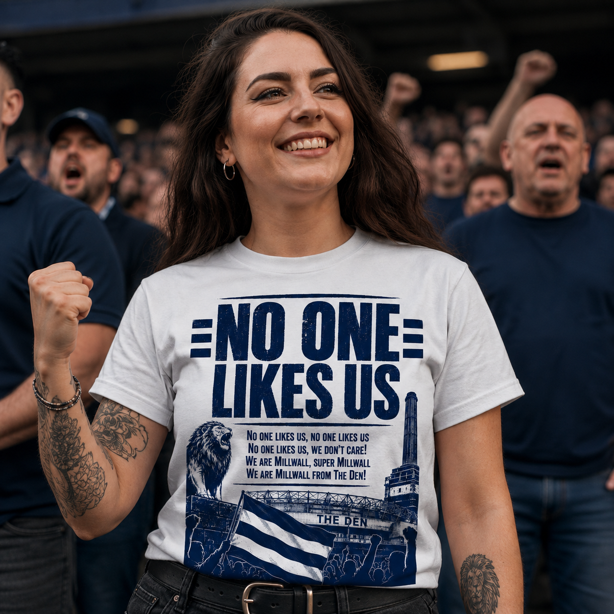 No One Likes Us Millwall Shirt