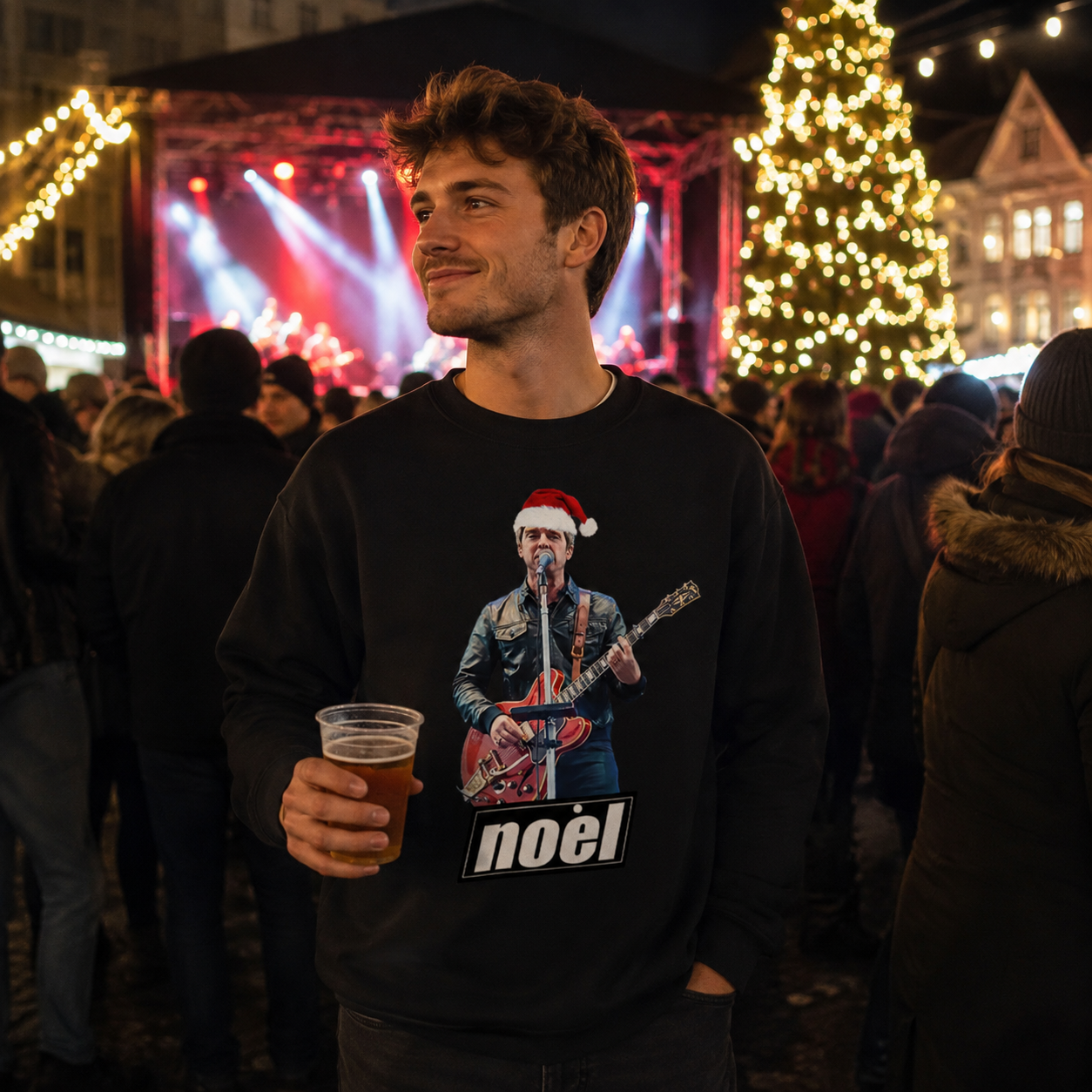 Noel Gallagher Christmas Jumper