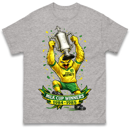 Norwich City Milk Cup Winners Shirt