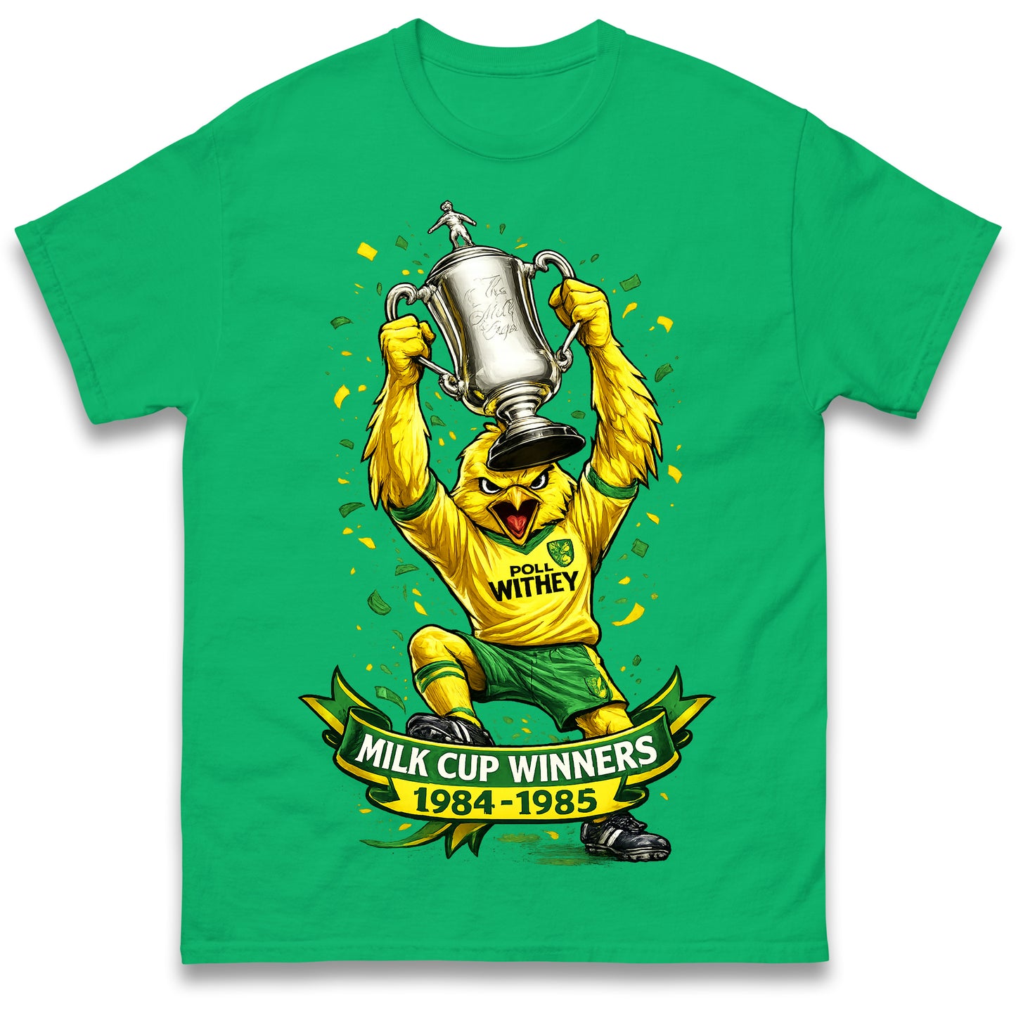Norwich City Milk Cup Winners Shirt