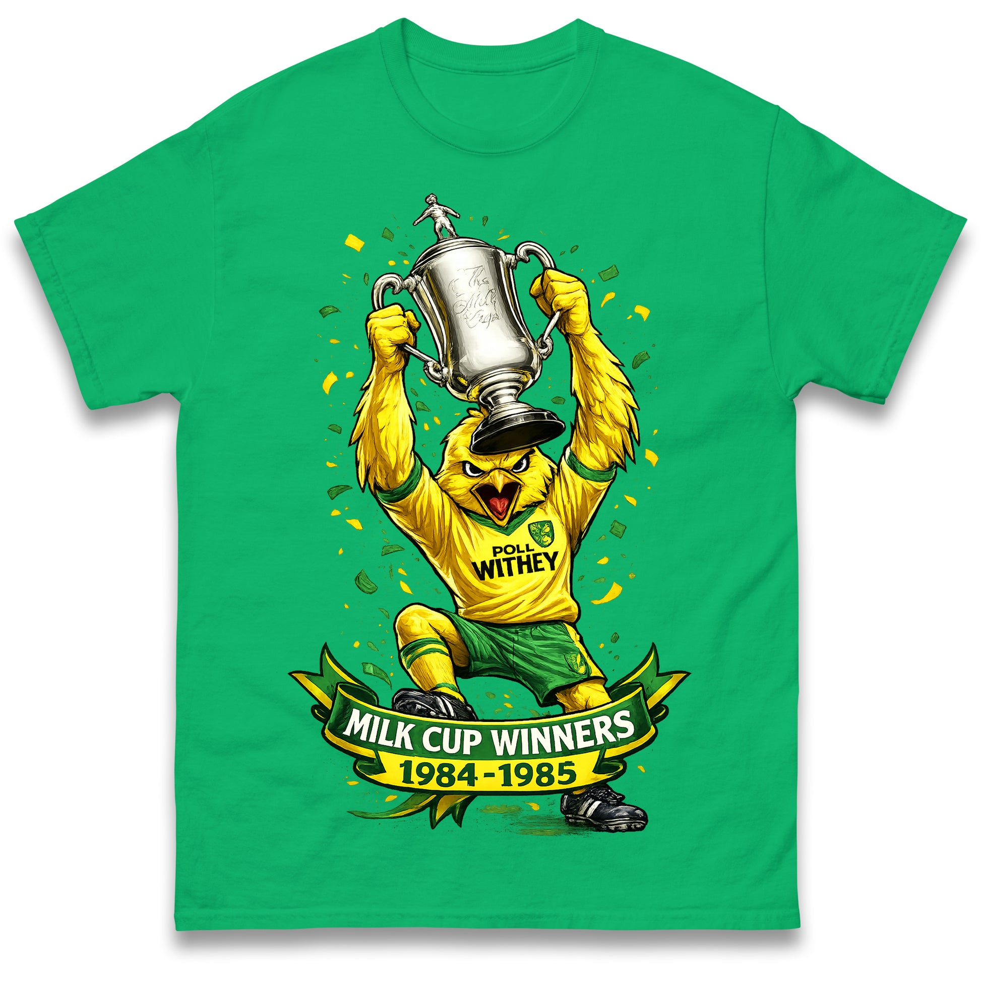 Norwich City Milk Cup Winners Shirt