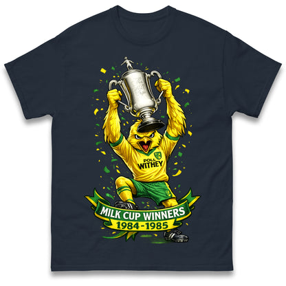 Norwich City Milk Cup Winners Shirt