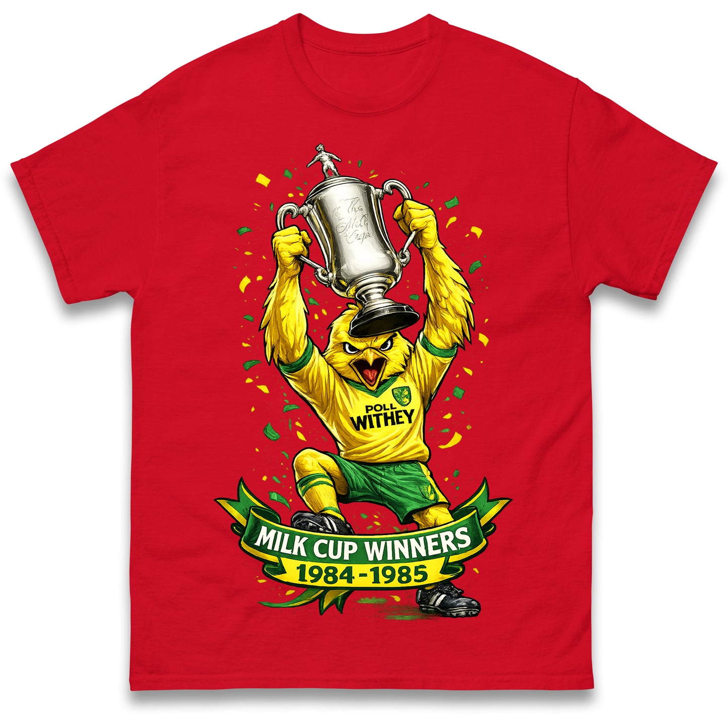 Norwich City Milk Cup Winners Shirt