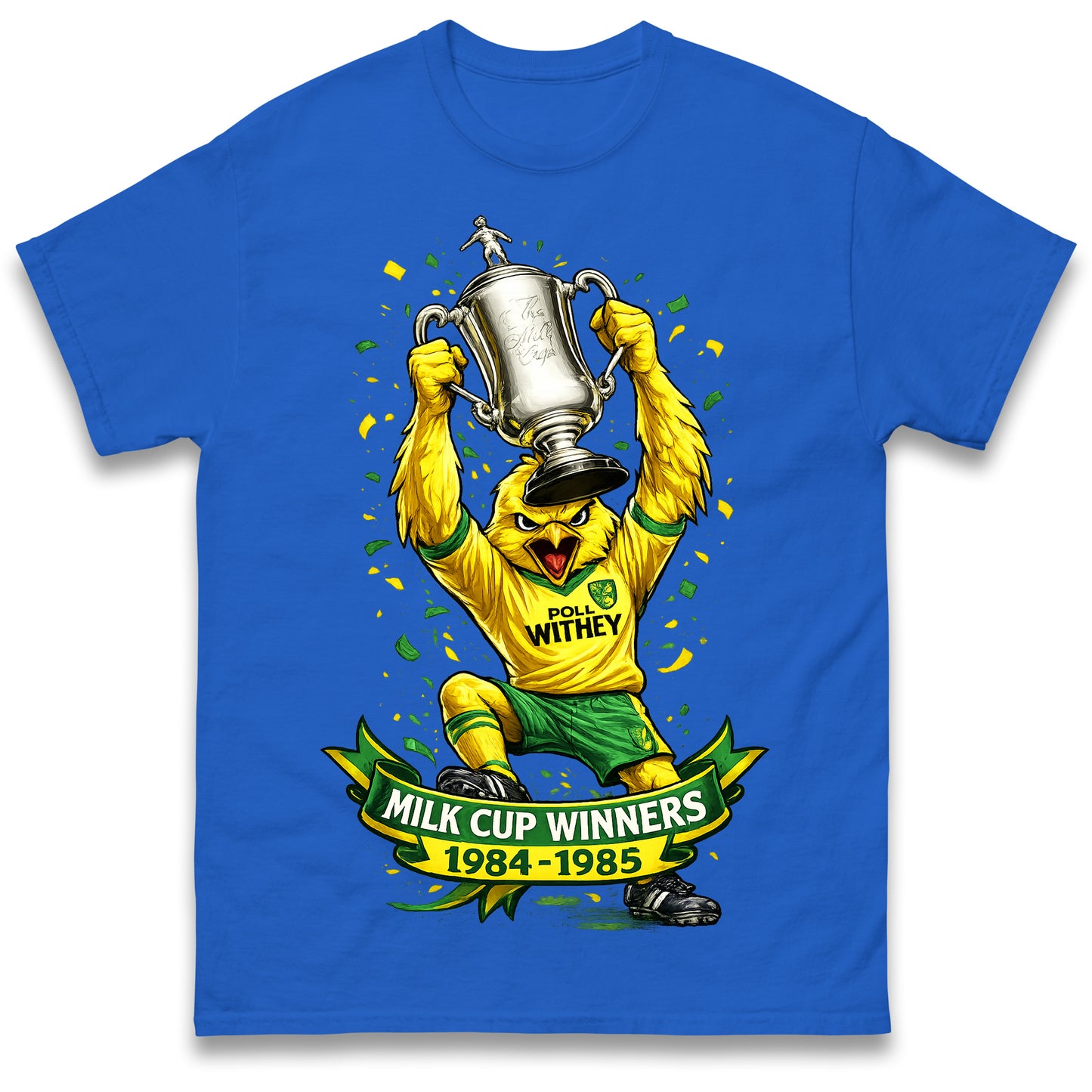 Norwich City Milk Cup Winners Shirt